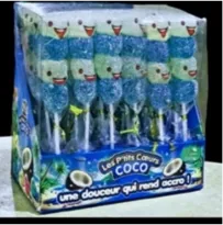 Gélifiés P'tits Coeurs COCO x4
Poids NET 40g
MASTER COLIS = 180 
 (6 Boites de 30)