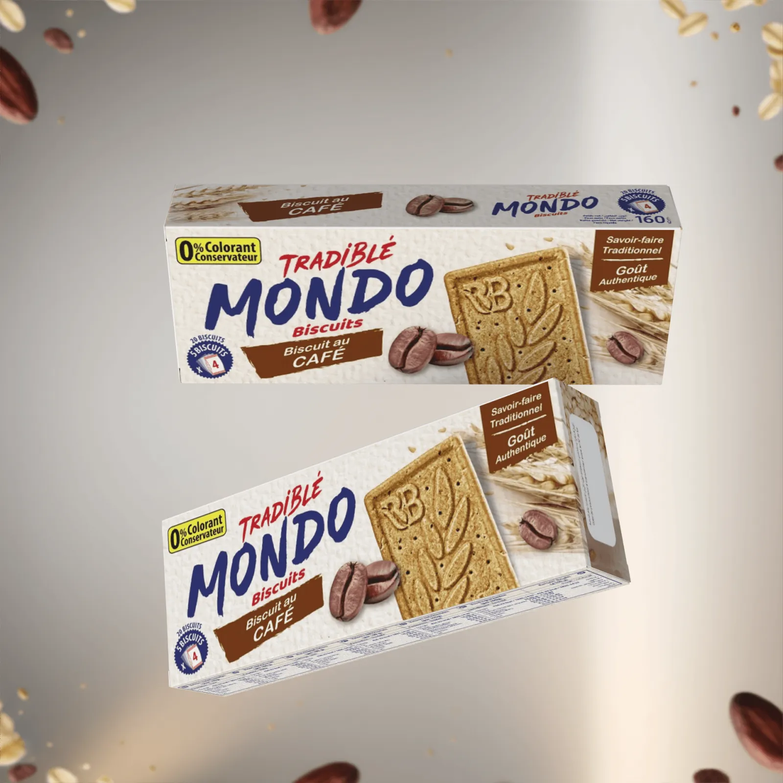 MONDO Biscuits au Café 160g