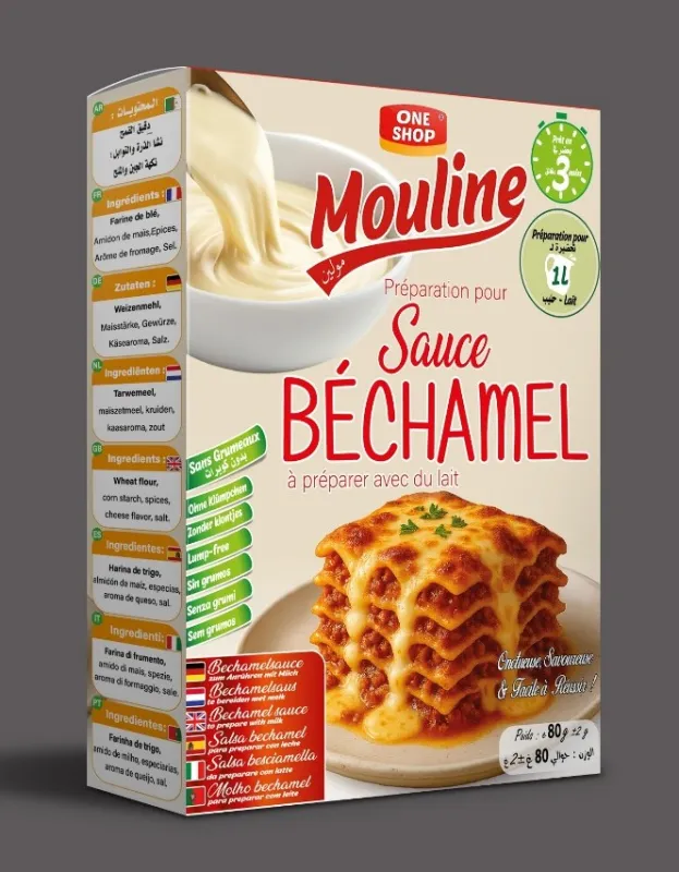 Prépa BECHAMEL 80g pour 1L