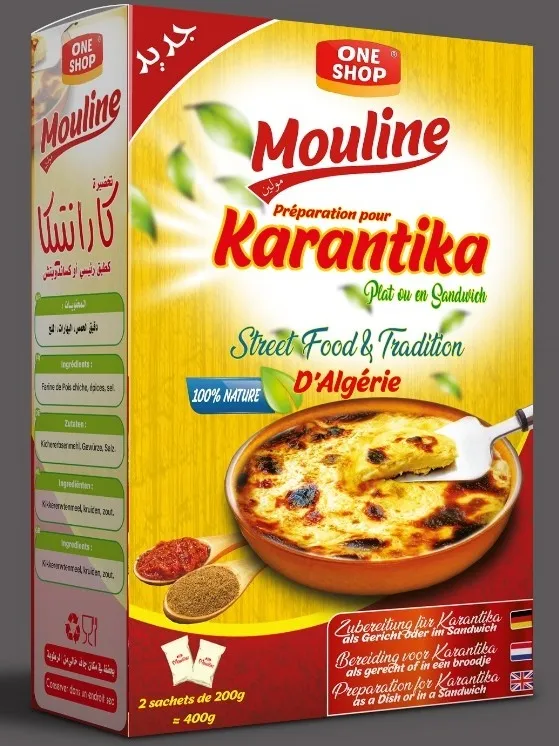 Karantika Farine de Pois chiches 400g