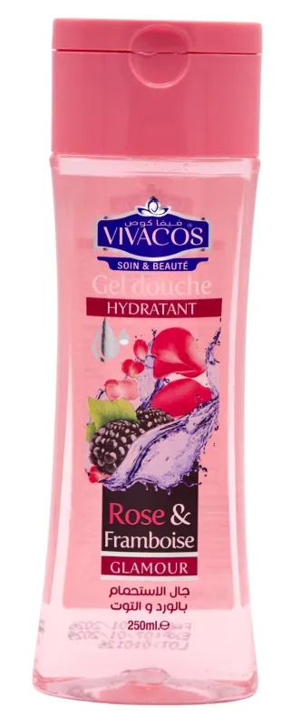 GEL DOUCHE 250mL ROSE & FRAMBOISE