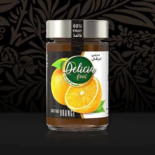 Délicia Confiture d'Orange 60% Fruit 380g