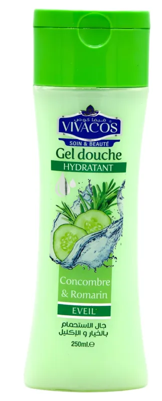GEL DOUCHE 250mL CONCOMBRE & ROMARIN