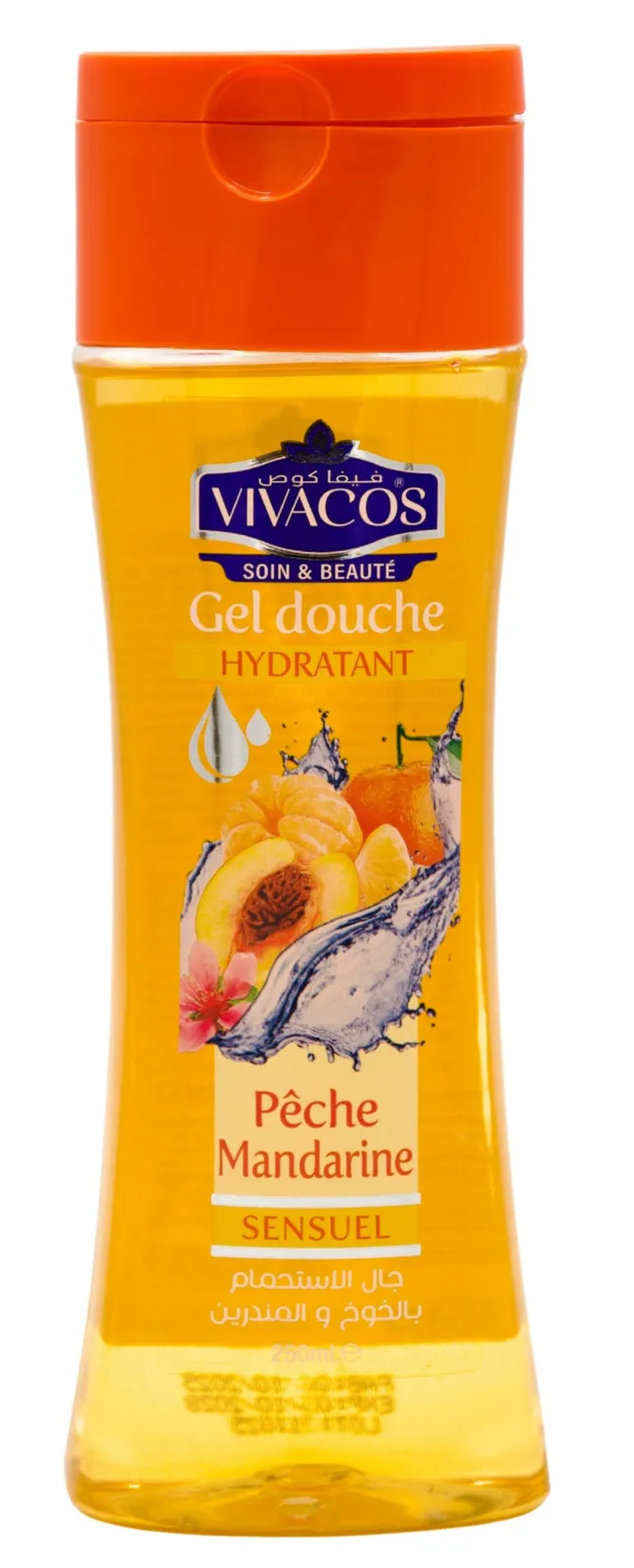 GEL DOUCHE 250mL PECHE MANDARINE