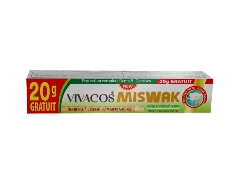 DENTIFRICE MISWAK 55+20 = 75g