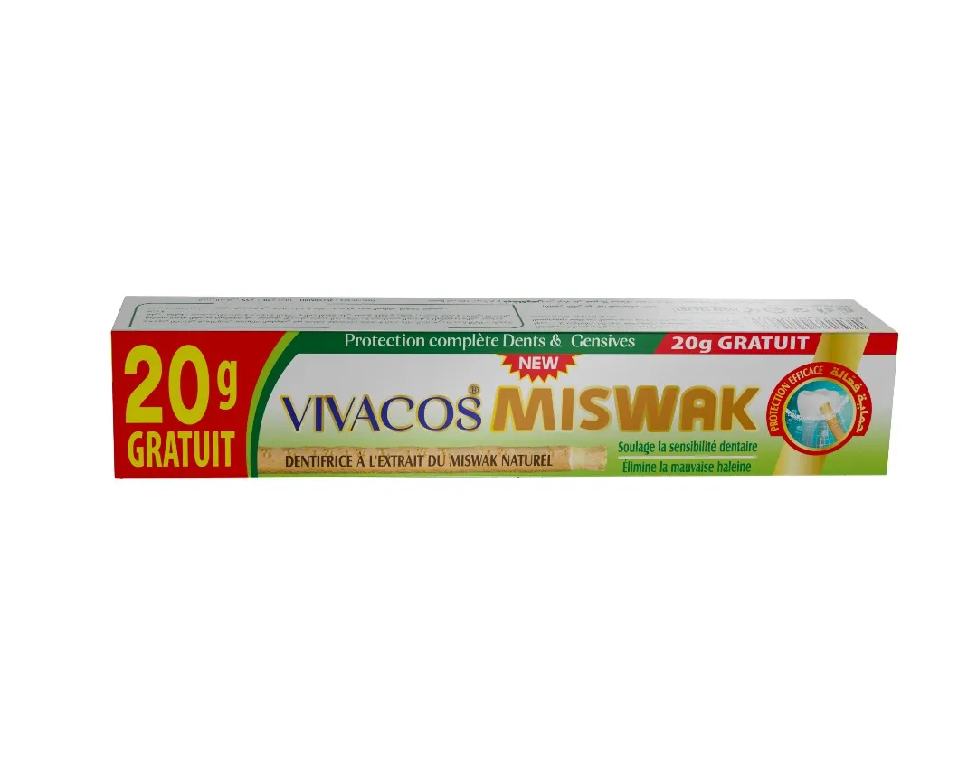 DENTIFRICE MISWAK 55+20 = 75g