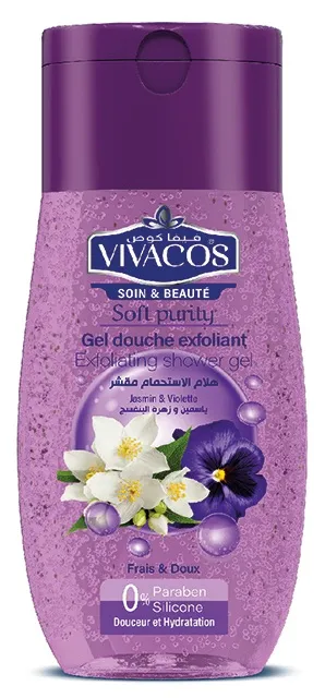 GEL DOUCHE EXFOLIANT JASMIN VIOLETTE 250mL