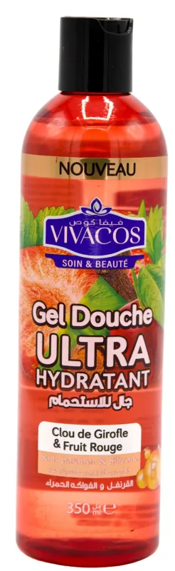 GEL DOUCHE 350mL ULTRA CLOU DE GIROFLE FRUITS ROUGES