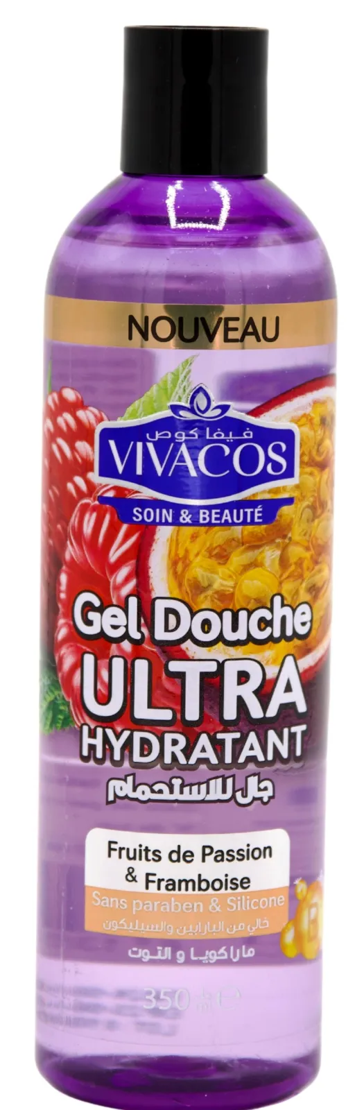GEL DOUCHE 350mL ULTRA PASSION &  FRAMBOISE