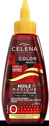 HUILE CELENA 100mL CHEVEUX COLORES
SANS SULFATES