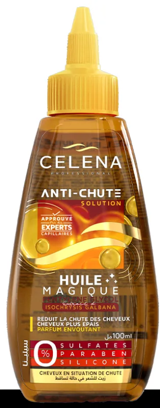 HUILE CELENA 100mL ANTI CHUTE
SANS SULFATES