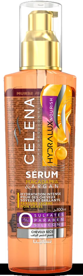 SERUM CELENA 100mL CHEVEUX SECS
SANS SULFATES