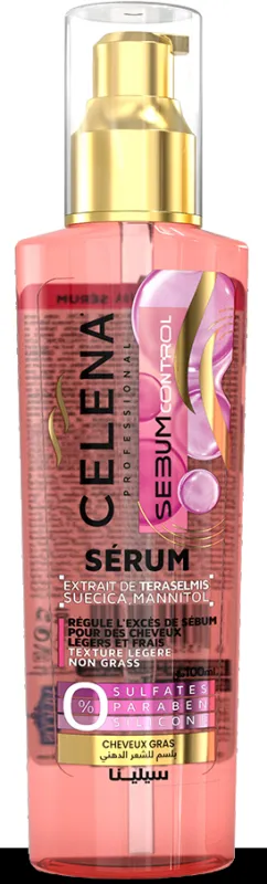 SERUM CELENA 100mL CHEVEUX GRAS
SANS SULFATES