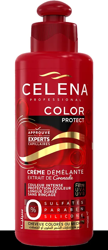 CREME DEMELANTE CELENA 200mL CHEVEUX COLORES
SANS SULFATES